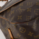 LOUIS VUITTON Monogram Saumur 35 Shoulder Bag M42254 LV Auth 173977-17