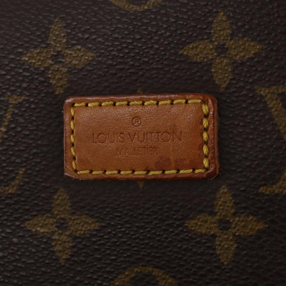 LOUIS VUITTON Monogram Saumur 35 Shoulder Bag M42254 LV Auth 173977