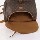 LOUIS VUITTON Monogram Saumur 35 Shoulder Bag M42254 LV Auth 173977-22