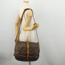 LOUIS VUITTON Monogram Saumur 35 Shoulder Bag M42254 LV Auth 173977-27