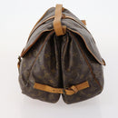 LOUIS VUITTON Monogram Saumur 35 Shoulder Bag M42254 LV Auth 173977-3