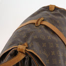 LOUIS VUITTON Monogram Saumur 35 Shoulder Bag M42254 LV Auth 173977-6