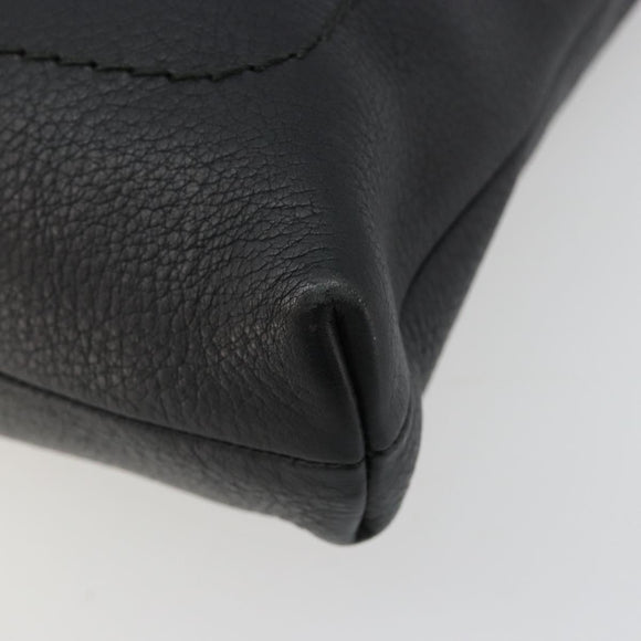 BALLY Umhängetasche Leder Schwarz Auth 173982