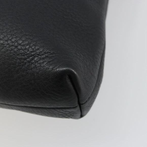 BALLY Umhängetasche Leder Schwarz Auth 173982