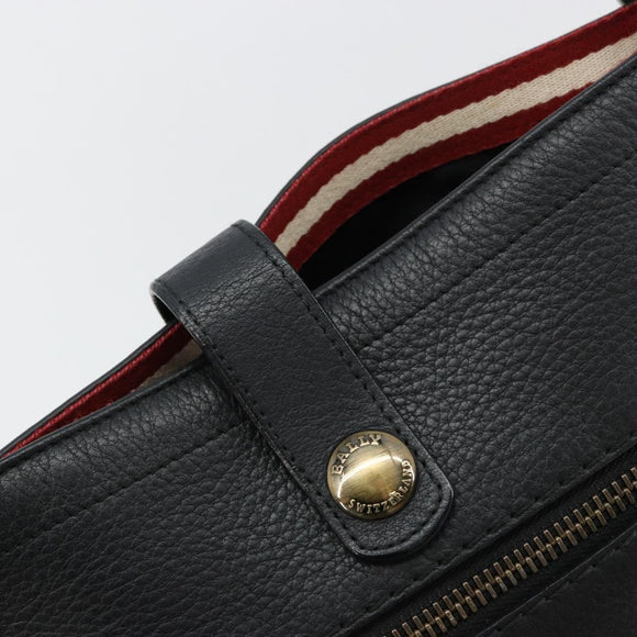 BALLY Umhängetasche Leder Schwarz Auth 173982