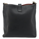 BALLY Umhängetasche Leder Schwarz Auth 173982-3
