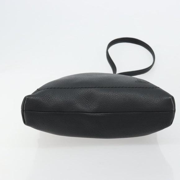 BALLY Umhängetasche Leder Schwarz Auth 173982
