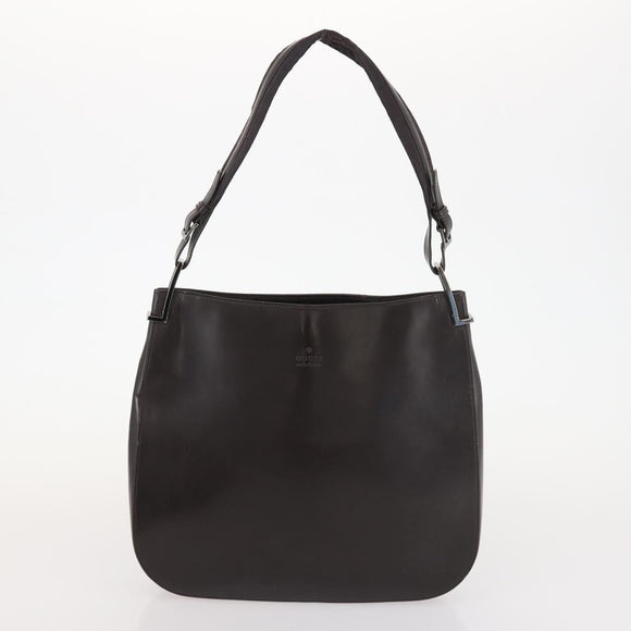 GUCCI GG Supreme Handtasche Leder 2er Set Schwarz Beige Auth 173983