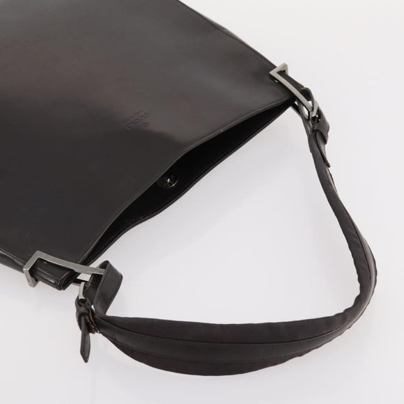 GUCCI GG Supreme Handtasche Leder 2er Set Schwarz Beige Auth 173983