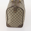 GUCCI GG Supreme Handtasche Leder 2er Set Schwarz Beige Auth 173983-4