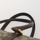 GUCCI GG Supreme Handtasche Leder 2er Set Schwarz Beige Auth 173983-6