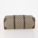 GUCCI GG Supreme Handtasche Leder 2er Set Schwarz Beige Auth 173983-7