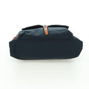 GUCCI Sherry Line Shoulder Bag Nylon Navy Silver 256312 Auth 173985A-11