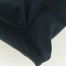GUCCI Sherry Line Shoulder Bag Nylon Navy Silver 256312 Auth 173985A-13