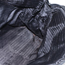 PRADA Hand Bag Nylon Black Silver Auth 173987-20
