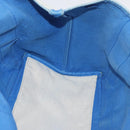 BALENCIAGA Cabas Bag Canvas Leather Light Beige Light Blue 339933 Auth 173988-20