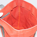 PRADA Sports Hand Bag Canvas Orange Auth 173993-19
