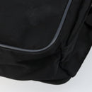 PRADA Sports Shoulder Bag Nylon Black Silver Auth 173999-16