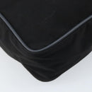 PRADA Sports Shoulder Bag Nylon Black Silver Auth 173999-17