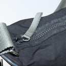 PRADA Sports Shoulder Bag Nylon Black Silver Auth 173999-9