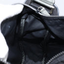 PRADA Sports Shoulder Bag Nylon Black Silver Auth 173999-18