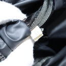 PRADA Sports Shoulder Bag Nylon Black Silver Auth 173999-11