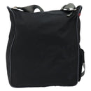 PRADA Sports Shoulder Bag Nylon Black Silver Auth 173999-2