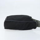 PRADA Sports Shoulder Bag Nylon Black Silver Auth 173999-3