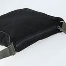 PRADA Sports Shoulder Bag Nylon Black Silver Auth 173999-6