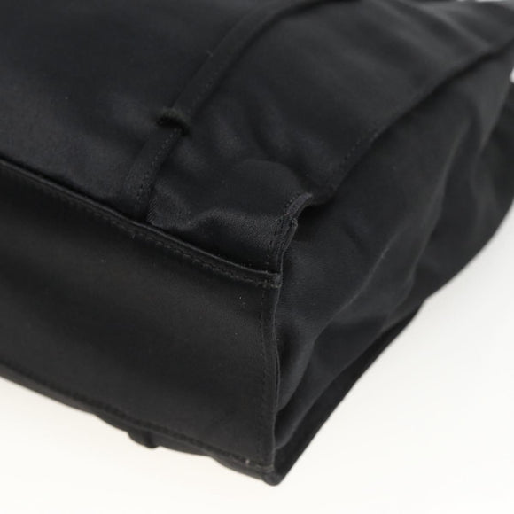 PRADA Handtasche Satin Schwarz Original 174000