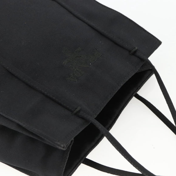 PRADA Handtasche Satin Schwarz Original 174000
