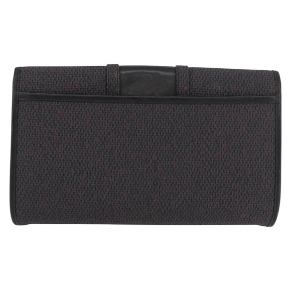 SAINT LAURENT Clutch Bag PVC Purple Gold Auth 174001