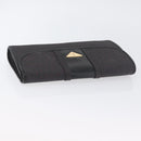 SAINT LAURENT Clutch Bag PVC Purple Gold Auth 174001-5