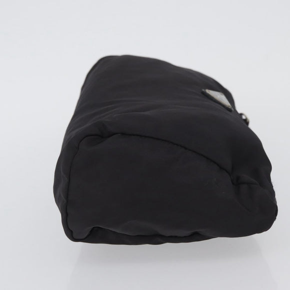 PRADA Pouch Nylon 3 Set Purple Khaki black Auth 174009
