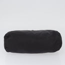 PRADA Pouch Nylon 3 Set Purple Khaki black Auth 174009-6
