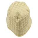 GUCCI GG Canvas Bucket hat Hat Beige Auth 174012A-3