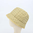 GUCCI GG Canvas Bucket hat Hat Beige Auth 174012A-4