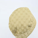 GUCCI GG Canvas Bucket hat Hat Beige Auth 174012A-6