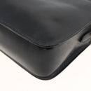 GUCCI Shoulder Bag Leather Black Gold 007 256 0051 Auth 174016-15
