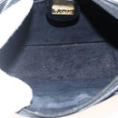 GUCCI Shoulder Bag Leather Black Gold 007 256 0051 Auth 174016-11