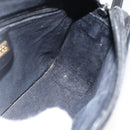 GUCCI Shoulder Bag Leather Black Gold 007 256 0051 Auth 174016-18
