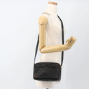 GUCCI Shoulder Bag Leather Black Gold 007 256 0051 Auth 174016-23