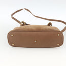 GUCCI Bamboo Hand Bag Suede 2way Brown 000 122 0290 Auth 174017-5