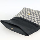 GUCCI GG Supreme Clutch Bag PVC Navy 89 02 075 Auth 174020A-12