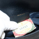 GUCCI GG Supreme Clutch Bag PVC Navy 89 02 075 Auth 174020A-20
