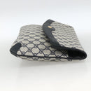 GUCCI GG Supreme Clutch Bag PVC Navy 89 02 075 Auth 174020A-5