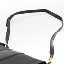 GUCCI Micro GG Supreme Shoulder Bag PVC Black Gold 001 115 4425 Auth 174021-8