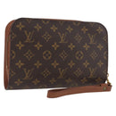 LOUIS VUITTON Monogram Orsay Clutch Bag M51790 LV Auth 174024A-1