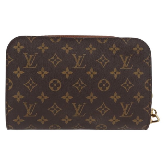 LOUIS VUITTON Monogram Orsay Clutch Bag M51790 LV Auth 174024A