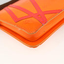 LOUIS VUITTON Monogram Vernis Fluo Lexington Pouch Orange M91908 Auth 174030-14